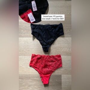 brand new VS panties bundle size small